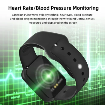 Smart Hodinky Srdcového tepu Fitness Tracker Krokomer Hovor Pripomienka Šport Vodotesný IP67 i5 Pre Android Apple Iphone hodinky