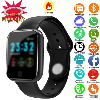 Smart Hodinky Srdcového tepu Fitness Tracker Krokomer Hovor Pripomienka Šport Vodotesný IP67 i5 Pre Android Apple Iphone hodinky