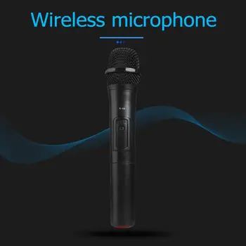 Smart USB Bezdrôtový Mikrofón Ručný Mikrofón s USB Prijímač pre Karaoke Reči Reproduktor Mikrofón pre 3,5 mm 6.35 mm Prístroj