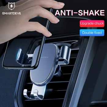 SmartDevil Gravitácie Auto Podpora Držiaka Telefónu Smartphone Auto Držiak CD Slot Pripojiť Mobilný Telefón Držiak na Auto Nabíjací Stojan