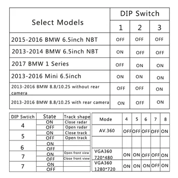 Smartour Pôvodná Obrazovka Aktualizácie Systému Na BMW 2 F22 F45 2013~2017 / Vzad Modul Zadná Kamera / Dekódovanie Sledovať Box NBT Systém