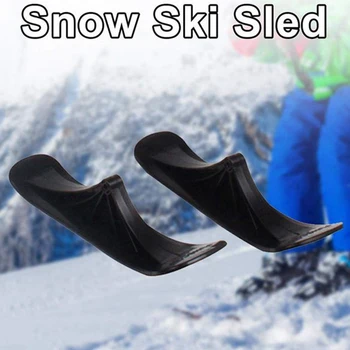 Snow Scooter Lyžiarske Deti Skate Board Sánky V Zime Univerzálny Sánky Lyžovanie Rada Na Koni Skúter Náhradné Diely