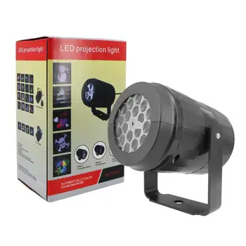 Snowflake Projektor Otočná LED Svetlo, Komerčné Osvetlenie Lampa na Vianoce V/Vonkajší Dekor Krajiny Fáze svetelný Efekt