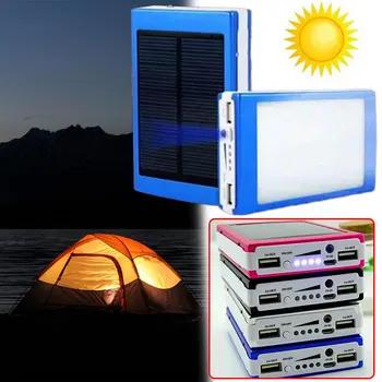 Solar Power Bank DIY LED Dual USB Universal 5V PCBA Doska Solárny Panel Hniezdenie Prenosné Cestovné Nabíjačky Pre-18650 Batérie