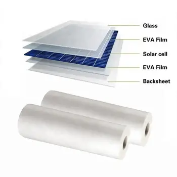 Solárny panel backsheet 0,3 mm hrúbka 540mm Šírka backsheet pre zapuzdrenie solárnych panelov biela farba 5meters/Veľa