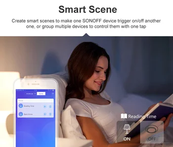 Sonoff Dual R2 Itead Bezdrôtový WiFi Alexa Domovská stránka Google Voice Prepínač DIY Modul Smart Home Načasovanie APLIKÁCIE výmena Diaľkové Ovládanie