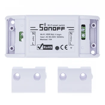 Sonoff Základné Wifi Prepínač DIY Bezdrôtové Diaľkové Domotica Svetlo Smart Home Automation Relé Modul Dispečer Pracovať s Alexa