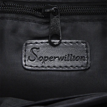 Soperwillton Značky 2020 Mužov Taška Muž Taška cez Rameno Oxford 1680D vodeodolný Zips Messenger Bag Black Bolsas Masculina 1052XL