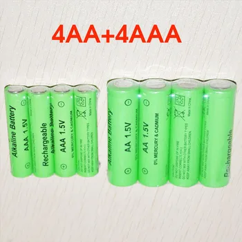 Sorvess 1,5 V Nabíjateľná AA Batéria AAA Alkalické 2000-3000mah Pre Baterky, Hračky Hodiny MP3 Prehrávač Nahradiť Ni-Mh Batérie