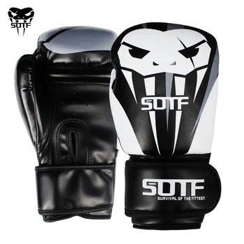 SOTF Dospelých MMA Venomous had black Boxerské rukavice MMA Tiger Muay Thai rukavice muay thai box boj rukavice Sanda podložky box rukavice