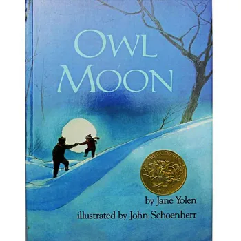 Sova Mesiac V Jane Yolen Vzdelávacie Anglický Obrázkové Knihy, Učenie Karty Príbeh Knihy Pre Malé Deti Deťom Darčeky