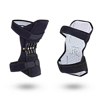 Spoločná Podpora Kneepads Chrániči Výstuha Odrazu Sila Pružiny Moc koleno Booster Non-Slip Výťah Lezenie Vonkajšie Fitness Vybavenie