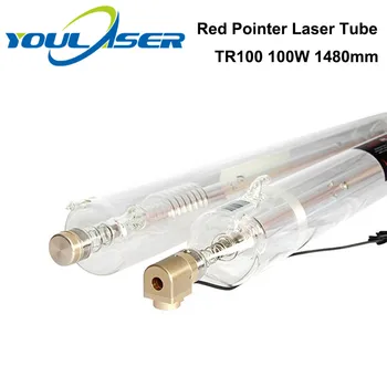 SPT TR100 Co2 Laserové Trubice 100W Dĺžka 1480mm Dia.80 mm pre CO2 Laserové Gravírovanie A Rezanie Stroj