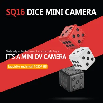 SQ16 Mini Kamera Kocky Kamera 1080P HD Motion Video Dohľad Videokamera Akcie Nočné Videnie Nahrávanie Podpora TF Kariet