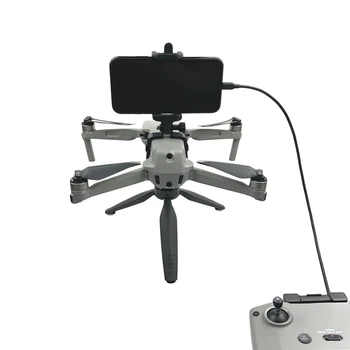 Stabilizátor Držiak Ručný Gimbal Kit Telefón/ Diaľkové Ovládanie Klip s 1/4 Port Statív Pripojenie pre DJI Mavic Vzduchu 2 Drone
