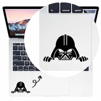Star Wars Darth Vader Notebook Nálepka pre Macbook Air Pro Retina 11 12 13 14 15 palcov Mac Book Pokožky Vinyl Notebook Trackpad Odtlačkový
