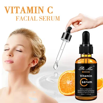 Starostlivosť o tvár 30ml Tváre Opravy Skin Serum Retinol, Vitamín C, Kyselina Hyaluronová Spevňujúce Sérum Proti Vráskam Anti-Aging Sérum Proti Akné