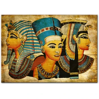 Staroveký Egypt Nástenné Plagáty A Vytlačí Protrait Tajomné Kleopatra Wall Art Plátno Tlačí Na Obývacia Izba Cuadros Obrázky