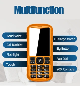 Starší Muž Mini Bezdrôtový Telefón S CDMA 2G 4G Dual SIM Karte, Rádio LED Baterka Telefóny Telefón Pre Starších Študentov Office Home