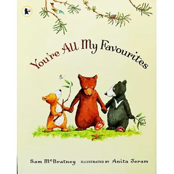 Ste Všetky Moje Obľúbené Sam McBratney Vzdelávacie anglický Obrázkové Knihy, Učenie Karty Príbeh Knihy Pre malé Deti Deťom Darčeky