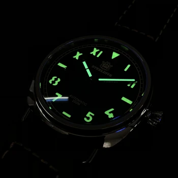 STEELDIVE SD1936 Jedinečný Kalifornskej Dive Watch 200m Sapphire Crystal Automatické Hodinky Mužov Samostatne Vietor 42mm poľský Ocele Sledujte Muž