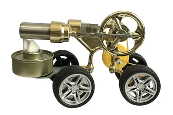 Stirling motor Parný auto Fyziky experiment Populárnej vedy veda Vecička toy model
