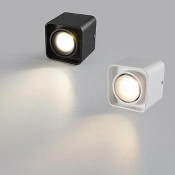Stmievateľné LED Downlight 10W 20W KLASU Spot light Single/Double Head Stropné Svietidlo Povrchovú montáž Dole svetlo