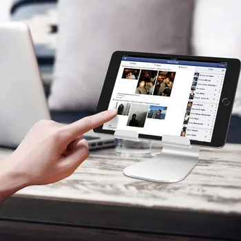 Stojan tabletu Nastaviteľné,Hliník, Desktop, Stojan, Držiak Dock Kompatibilné 4-13 palcový Tablet pre iPad, 9.7,10.5,12.9,Kindle,Nexus