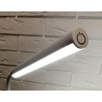 Stolná lampa led pór tl-121 s moderným dotykovým ovládaním, lampa pre kancelárie a domácnosti, na flexibilné nohy, nočné lampy, spálňa, svetlé, Výkonom 6 wattov