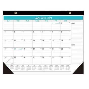 Stolový Kalendár Mesačný Plánovač 2021 Kalendár Stôl Dekorácie Memo Denný Rozvrh Agendy Zavesenie Na Stenu Knihy Organizátor Office