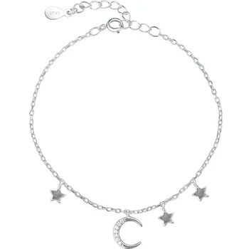 Strapce prívesky, náramky so žiarivými drahokamu roztomilý mesiac mini hviezdičky pre módny krásne dievčatá