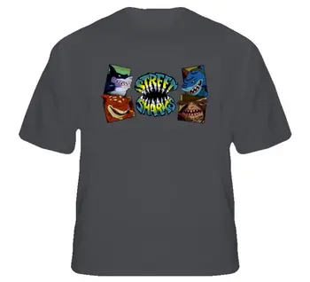 Street Žraloky Cartoon 2 T Shirt Cartoon t shirt mužov Unisex Nové Módne tričko Voľné Veľkosť top ajax 2018 zábavné tričká