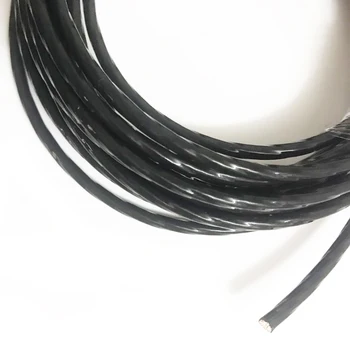 Strieborné pozlátené kábel PTFE Drôt AWG 20 UL10064 OD 1,5 mm Slúchadlový Kábel DIY Slúchadlá Wire Audio Kábel Vysokej Teplote Drôt