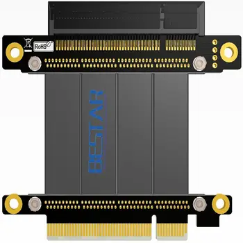 Stúpacie PCI-E 3.0 x8 Predlžovací kábel na pci-e 8 8x PCIe Stúpačky KARTU expresscard 1U 2U servery Extender Kábla 20 cm 100 cm Gen3 64Gpbs