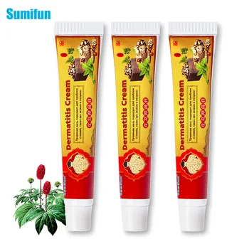 Sumifun 3ks Dermatitídy Oinment Psoriáza Eczematoid Masť Ekzém Pokožku Tela Antibakteriálny Krém Čínsky Bylinný Krém