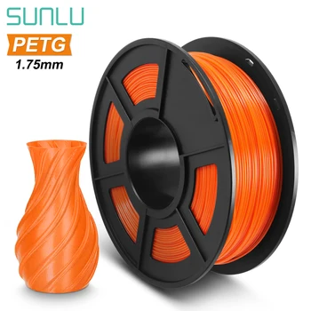SUNLU PETG 3D Vlákna 1.75 mm 1 KG 2,2 lb PETG 3D Tlačiarne Vlákna Rozmerová Presnosť +/- 0,02 mm Priesvitnosť PETG Vlákna