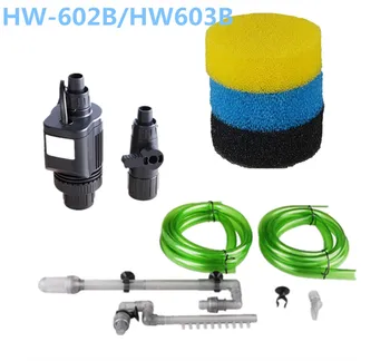 SUNSUN HW-602B HW-603B Vonkajší filter prívod a odvod vody, potrubie, filter bavlna tesniaci krúžok, čerpadlo, filter príslušenstvo
