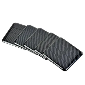 SUNYIMA 10PCS 2V 160mA 50*50 MM Solárne Panely DIY Pre Batériu mobilného Telefónu, Nabíjačky Monokryštalické Kremíka Modul Pre Kempovanie
