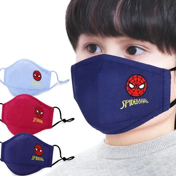Super Fasion hrdina deti masky chlapec dievčatá dieťa pleťové masky cartoon úst maska pre deti