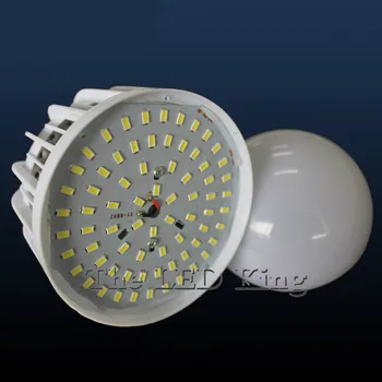 Super Jasné LED Žiarovky, Žiarivky E27 E40 E14 B22 220V-240V led Žiarovky 5730 smd Skutočný Výkon 18W 24w 36w 50w Lampada LED Bombillas