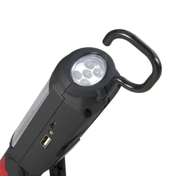 Super Jasné USB Nabíjanie 36+5 LED Baterka Pracovné Svetlo Baterky Linternas Magnetické+HÁČIK Mobile Power Bank Pre Váš Telefón Vonkajšie