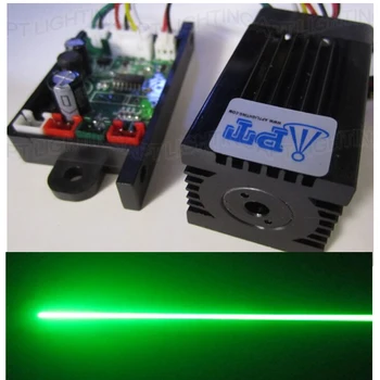 Super laser stabilné 200mW 532nm zelená laser modul Fáze Svetlo RGB Laser hlavu modul dióda lasera TTL DC 12V dc svetlo žiarovky lazer