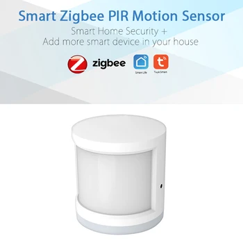Super Mini Tuya ZigBee PIR Snímač Pohybu Bezdrôtovej Pasívny Infračervený Detektor Bezpečnosti proti Vlámaniu, Snímač Tuya APP Control