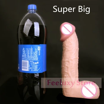 Super Veľké 10.6 Palcový Realistické Dildo Vibrátor Obrovský Penis pre Ženy Masturbator Silikónové Silné Prísavky Dospelých, Sexuálne Hračky