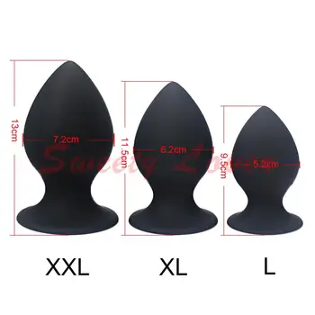Super Veľké Veľkosť 7 Režim Vibračný Silikónový Zadok Plug Veľký Análny Vibrátor Obrovský Análny Plug Unisex Erotické Hračky, Sex Produkty L XL XXL