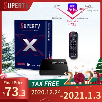 Supertv Modrá X Box Najlepšie Brasil Android Tv Box 1G 8G 4K HD Smart TV Box s 1 Rok Záruka Supertv Black X Supertv Červeného Poľa