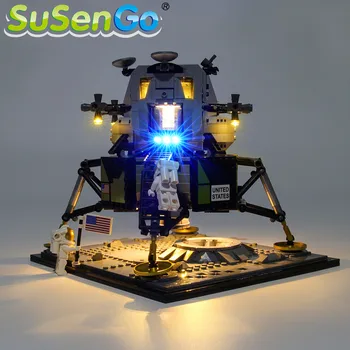 SuSenGo LED Svetla Kit Pre 10266 Tvorca Apollo 11 Lunar Lander , (Model Nie je Súčasťou balenia)
