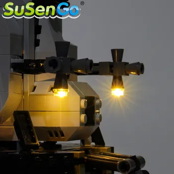 SuSenGo LED Svetla Kit Pre 10266 Tvorca Apollo 11 Lunar Lander , (Model Nie je Súčasťou balenia)