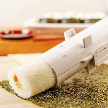 Sushi Maker Valček Ryže Plesní, Zeleniny, Mäsa Koľajových Nástroj DIY Sushi Stroj na Výrobu Kuchyňa Sushi Nástroje, kuchynské pomôcky