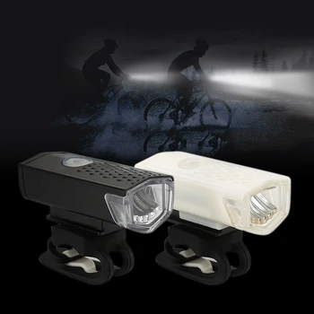 Svetlo na bicykel USB Nabíjateľné Lúmenov Požičovňa Lampou Predného Svetlometu Baterka Bicyklov Svetla Cyklistické Doplnky